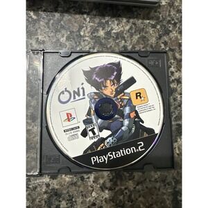 PS2 Oni VG COND TESTED
